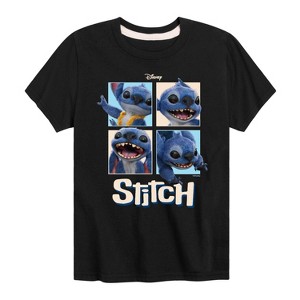 Boys' - Lilo And Stitch - Cute Stitch Short Sleeve Graphic T-Shirt - 1 of 3