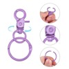 Unique Bargains DIY Craft Key Organization Lobster Claw Lanyard Swivel Clasps 2 Pcs - 4 of 4