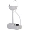 kleankin Portable Camping Sink Hand Wash Station Basin with 4.5 Gallon Water Tank, Soap Dispenser and Towel Holder - image 4 of 4