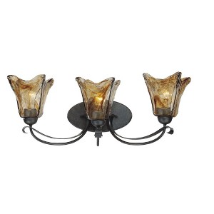Millennium Lighting Chatsworth 3 - Light Vanity in  Burnished Gold - 1 of 1