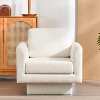 Whisen Modern Swivel Accent Chair with Thick Cushion - 2 of 4
