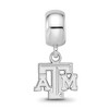 Black Bow Jewelry Sterling Silver Texas A&M Aggies NCAA Bead Charm - 4 of 4