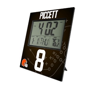 NFL Cleveland Browns Players Game Tactic Wall Clock - 1 of 4