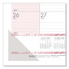 Recycled Monthly Desk Pad Calendar, Breast Cancer Awareness Artwork, 22 x 17, Black Binding/Corners,12-Month (Jan-Dec): 2026 - 4 of 4