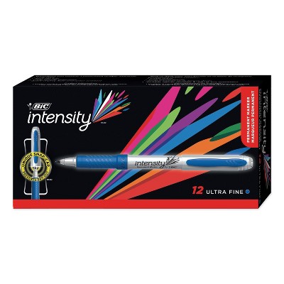 BIC intensity 40 Count Permanent Markers, 22 Fine Tip, 8 Fine Tip Metallic,  10 Ultra Fine Tip PERMANENT MARKERS