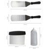 LunaLulinlk Stainless Steel Barbecue Tool Set Ergonomic Handle - 4 of 4