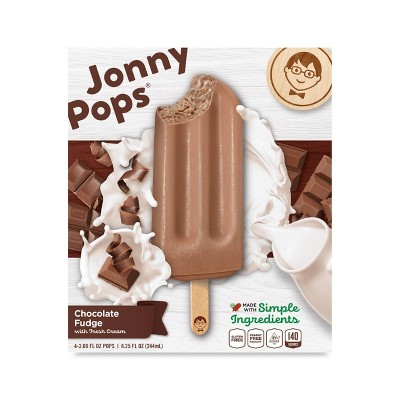 JonnyPops Dark Chocolate & Cream Frozen Bars - 4pk/8.25 fl oz