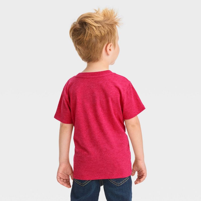 Toddler Boys&#39; Marvel Spidey and Miles Solid Short Sleeve T-Shirt - Red, 2 of 6