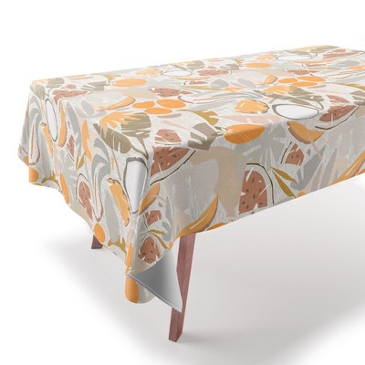 evamatise Tiki Picnic Mid Century Modern Tablecloth - Deny Designs