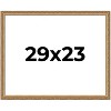 PosterPalooza | 29x23 Wood Antique Frame with UV Acrylic, 4 Finishes: Bronze, Gold, Silver, and Black - 2 of 4