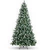 Christmas Tree with Lights, Prelit Artificial Christmas Tree with 659 Branch Tips, Easy to Assemble Holiday Decor for Home, Office, Party - 2 of 4