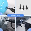 Swtroom Electric Air Pump Portable Quick-Filled with 3 Nozzles for Outdoor Camping Inflatables - 3 of 4