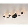 Maxim Lighting Acadia 4 - Light Vanity in  Black - 4 of 4