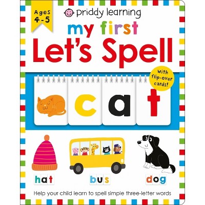 Priddy Learning: My First Let's Spell - by  Roger Priddy (Board Book)