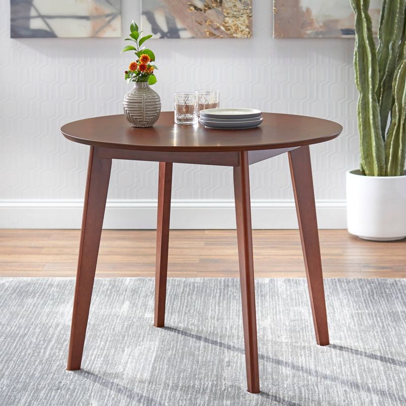 Tania Dining Table Walnut - Buylateral, 1 of 10