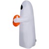 Gemmy  Airblown Inflatable Spooky Ghost , 4 ft Tall, Multi - 4 of 4