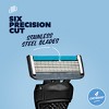 Dollar Shave Club 6-Blade Razor Refill - Compatible with 4 and 6 Blade Handles - 4ct - Trial Size - 4 of 4