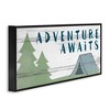 Stupell Industries Adventure Awaits Camping Scene, 24" x 10" - 3 of 4