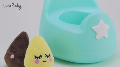 LullaBaby Doll Musical Potty Training Accessory Set: Baby Infant