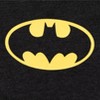DC Comics Justice League Batman Short Sleeve Romper & Sunhat Dark Gray  - 3 of 4