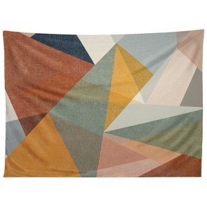 Little Arrow Design Co modern triangle mosaic multi Tapestry - Society6 - 1 of 3