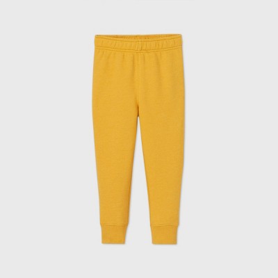 boys yellow jogging bottoms