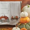 Park Designs Pumpkin Cart Embroidered Dishtowel Set of 2 - 2 of 3