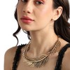 SOHI Women's California Gold Party Statement Necklace - 4 of 4