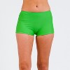 Calypsa Women's Plus Size Chlorine Resistant BoyShorts - 4 of 4
