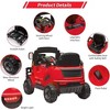 12V Ride on Forklift Car, Electric Vehicle Construction Truck, 2-Speed, Remote Control, Liftable Fork & Pallet, USB, Safety Belt - 4 of 4