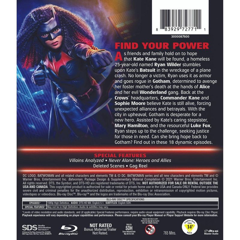 Batwoman: The Complete Second Season (Blu-ray + Digital), 3 of 4