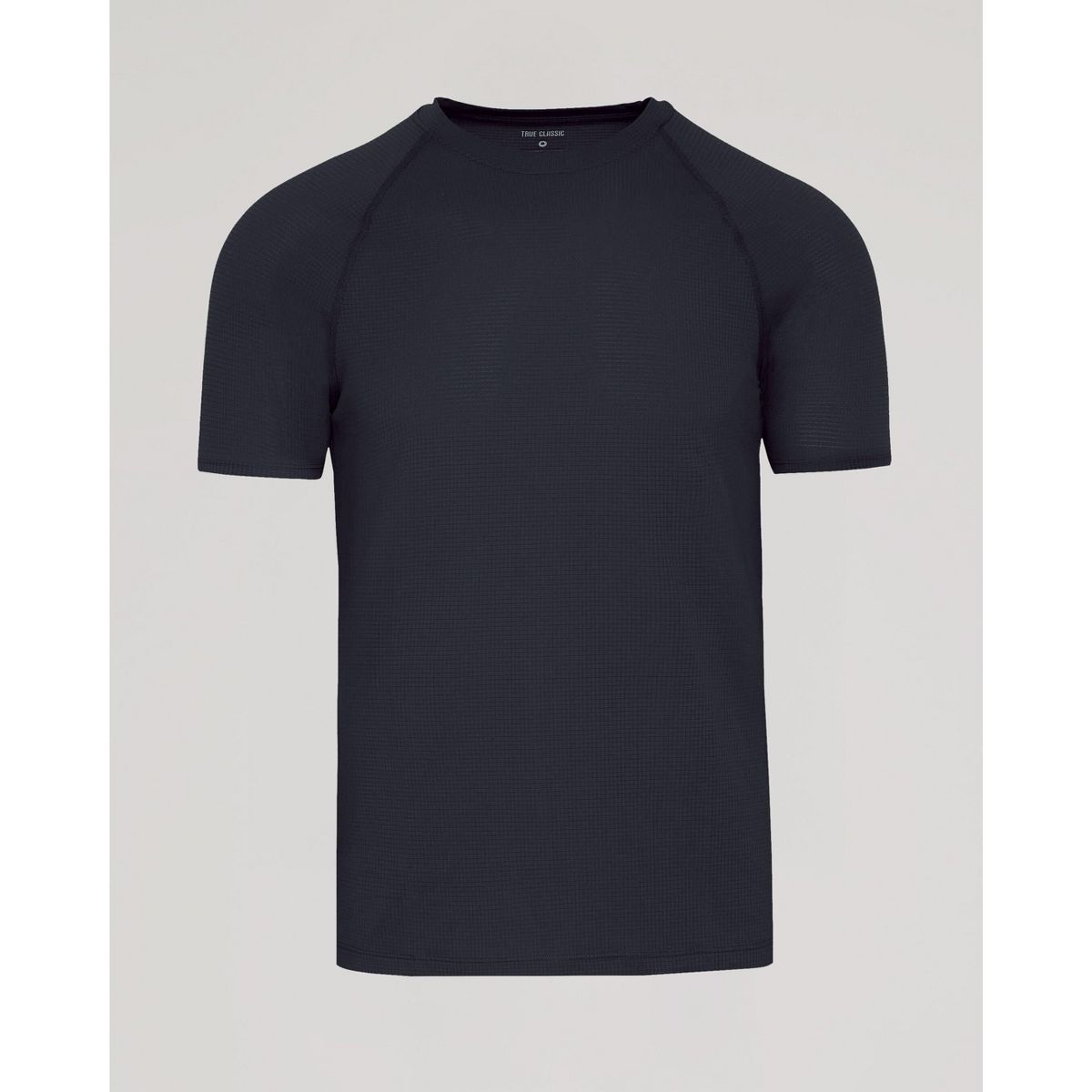 Men's Black Active Mesh Crew - True Classic - thumbnail 2