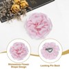 Unique Bargains Satin Flower Durable Elegant Large Peony Floral Lapel Brooch Pin - 3 of 4