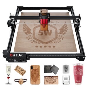 Aufero 2 Laser Engraver, 5W Diode, Wood Cutter & Engraver, 15.7"x15.7", Beginner-Friendly - 1 of 4