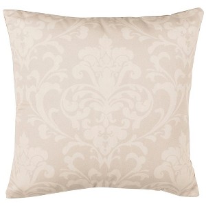 Talie Pillow - Camel/Ivory - 16"X16" - Safavieh - 1 of 3