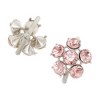 Unique Bargains Floral Pin Back Shoe Accessories 2 Pcs - 4 of 4