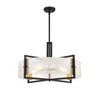 Savoy House Hayward 5 - Light Pendant in  Matte Black/Warm Brass - 2 of 4