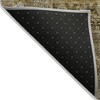 Brown Gray And Charcoal Patchwork Washable Indoor Outdoor Area Rug - 4 of 4