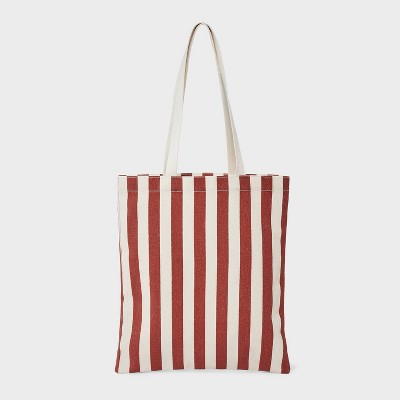 Magazine Tote Bag - Universal Thread™ Orange Striped