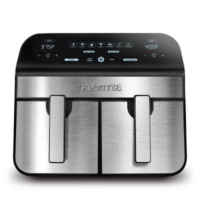 Air Fryers, Gourmia GTF1150 Stainless Steel 4-Slice Digital