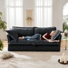 VASIP Modern Slipcovered 2-Seat Sofa for Living Room,Cushion Detachable Washable and Plain Chenille Deep Seat for Small Space,Apartment - 2 of 4