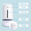 LivePure Cool Mist Humidifiers  w/ Quiet Operation, USB-C Rechargeable. - 2 of 4