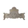 92" Eastern King Bed Dresden with Rococo Style Carvings & Faux Leather - Acme Furniture - 2 of 4