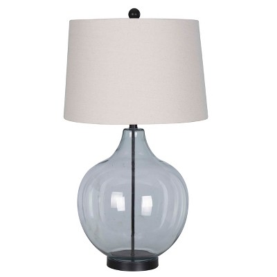 target glass table lamp