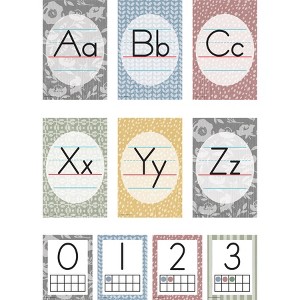 Teacher Created Resources® Classroom Cottage Alphabet Bulletin Board Set, 37 Pieces - 1 of 2