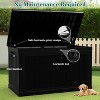 BI&SEA 230 Gallon Waterproof Deck Box-248,Lockable Resin Storage Box for Patio Furniture Cushions Garden Tools and Outdoor Delivery Storage - 4 of 4