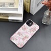 BONGEEK Generic Case Compatible with iPhone 11,Scratch Resistant Hybrid 2-Layer Hard Shell Phone Case,Bows Roses Pink Ribbon Aesthetic - 4 of 4