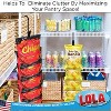 Clip Strip @ Home by LOLA – Metal Hanging Organizer with 12 Hooks for Pantry, Kitchen, Garage – Holds Snacks, Tools, Keys – Easy to Install - 2 of 4