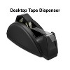 Staples Heavy-Duty Desktop Tape Dispenser Black 1" and 3" Core 1671310 - 2 of 4