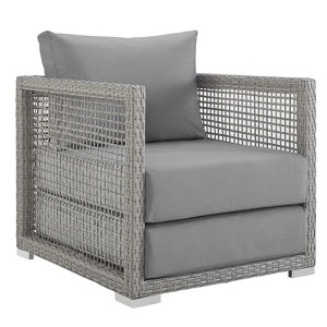 Modway Aura Rattan Outdoor Patio Armchair - 1 of 4